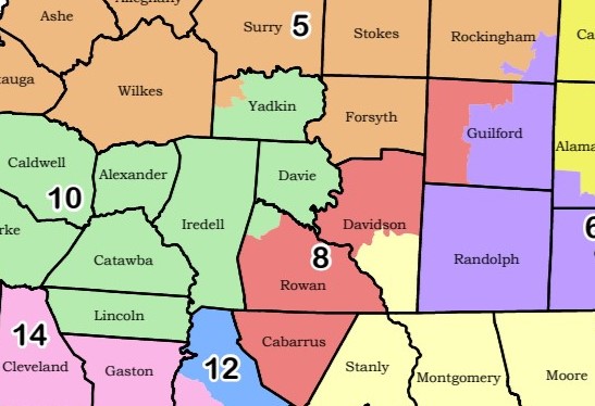 UPDATE:  New Congressional Districts
